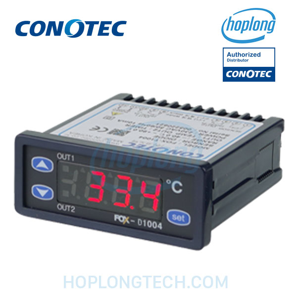 Ưu điểm nổi bật của bộ điều khiển nhiệt độ FOX-D1004 Conotec